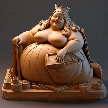 3D model Fat Princess game (STL)